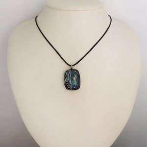 Labradorit medál - ékszer - nyaklánc - medálos nyaklánc - Meska.hu