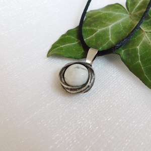 Mini howlit medál - ékszer - nyaklánc - medál - Meska.hu