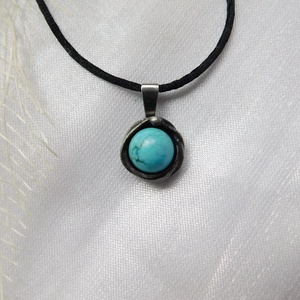 Mini türkinit medál - ékszer - nyaklánc - medál - Meska.hu