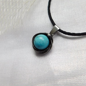 Mini türkinit medál - ékszer - nyaklánc - medál - Meska.hu