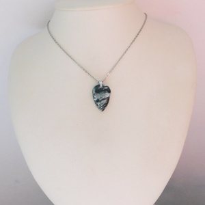 Szerafinit medál acél láncon - ékszer - nyaklánc - medál - Meska.hu