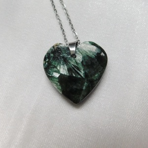 Szerafinit medál acél láncon - ékszer - nyaklánc - medál - Meska.hu