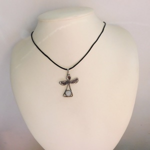 Tejkvarc angyal medál  - ékszer - nyaklánc - medálos nyaklánc - Meska.hu