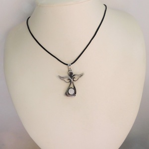 Szelenit angyal medál  - ékszer - nyaklánc - medál - Meska.hu