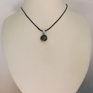 Mini nefrit jáde medál - ékszer - nyaklánc - medálos nyaklánc - Meska.hu