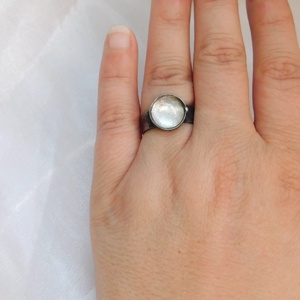 Hegyikristály gyűrű - ékszer - gyűrű - szoliter gyűrű - Meska.hu