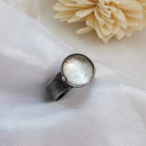 Hegyikristály gyűrű - Meska.hu