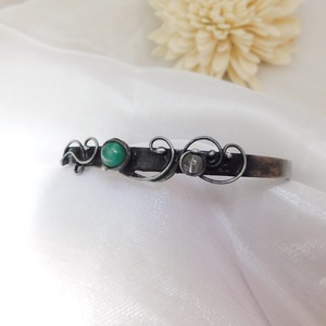 Karperec aventurinnal és hegyikristállyal - Meska.hu