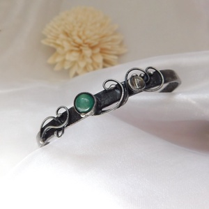 Karperec aventurinnal és hegyikristállyal - ékszer - karkötő - karperec - Meska.hu