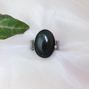 Heliotróp gyűrű - ékszer - gyűrű - szoliter gyűrű - Meska.hu