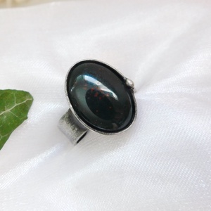 Heliotróp gyűrű - ékszer - gyűrű - szoliter gyűrű - Meska.hu