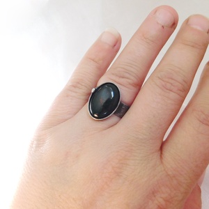 Heliotróp gyűrű - ékszer - gyűrű - szoliter gyűrű - Meska.hu