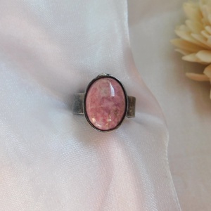 Rodonit gyűrű - ékszer - gyűrű - szoliter gyűrű - Meska.hu