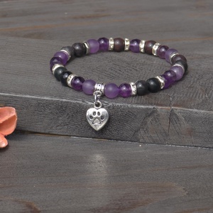 Stressztűrés és magabiztonság- kutyabarát ásvány karkötő - ékszer - karkötő - ásványkarkötő - Meska.hu