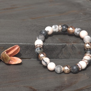 Optimizmus és motíváció Ásvány Karkötő - ékszer - karkötő - ásványkarkötő - Meska.hu