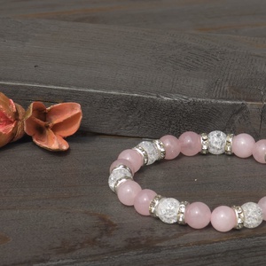 Lelki támogatás és Szeretet- Ásvány Karkötő - ékszer - karkötő - ásványkarkötő - Meska.hu