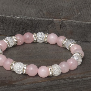 Lelki támogatás és Szeretet- Ásvány Karkötő - Meska.hu