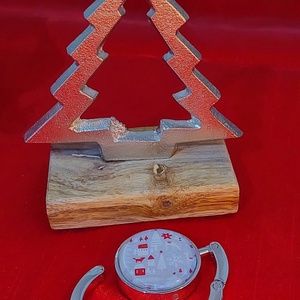 Táskatartó-karácsonyi mintás, téli motívum, Táska & Tok, Kulcstartó & Táskadísz, Táskaakasztó, Ékszerkészítés, MESKA