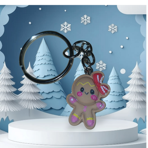 Mézeskalács figura kulcstartó - Meska.hu