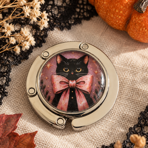 �� Halloweeni cicás táskatartó ��� - Meska.hu