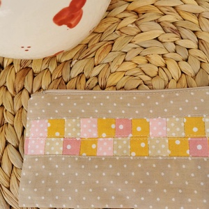 AKCIÓ Patchwork neszeszer, tolltartó  - táska & tok - neszesszer - Meska.hu