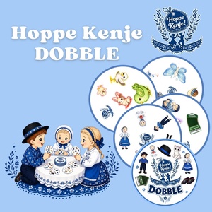 Hoppe Kenje - DOBBLE, Játék & Sport, Készségfejlesztő és Logikai játék, Oktató játékok, , Egy különleges, sváb hangulatú Dobble játék, amely játékosan ismerteti meg a gyerekeket a magyarors..., MESKA