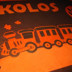 vonatos takaró - KOLOS részére -  - Meska.hu