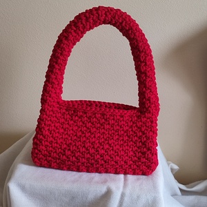 Kistáska fiataloknak, Táska & Tok, Kézitáska & válltáska, Alkalmi táska, Horgolás, MESKA