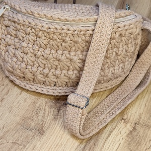 Crossbody táska, Táska & Tok, Kézitáska & válltáska, Vállon átvethető táska, Horgolás, MESKA