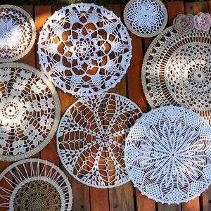 Mandala - horgolt dekoráció  - otthon & életmód - dekoráció - Meska.hu