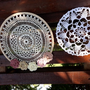 Mandala - horgolt dekoráció  - otthon & életmód - dekoráció - Meska.hu