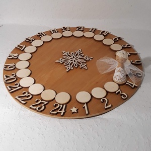 Adventi naptár- mandala - karácsony - Meska.hu