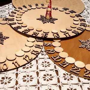 Adventi naptár- mandala - karácsony - Meska.hu