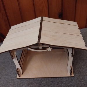 Pajta, istálló - betlehemhez vagy póniknak - játék & sport - baba & babaház - babaház - Meska.hu