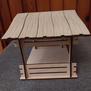 Pajta, istálló - betlehemhez vagy póniknak - játék & sport - baba & babaház - babaház - Meska.hu