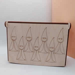 FA doboz, gravírozva, manóknak  - játék & sport - készségfejlesztő és logikai játék - montessori szivárvány, waldorf játékok - Meska.hu FA doboz, gravírozva, manóknak  - játék & sport - készségfejlesztő és logikai játék - montessori szivárvány, waldorf játékok - Meska.hu