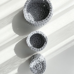 Horgolt fürdőszobai tároló - otthon & életmód - fürdőszoba - fürdőszobai dekoráció - Meska.hu