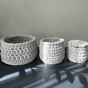 Horgolt fürdőszobai tároló - otthon & életmód - fürdőszoba - fürdőszobai dekoráció - Meska.hu