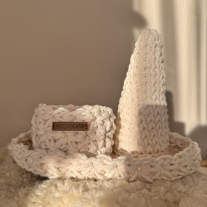 Karácsonyi kollekció, Otthon & Életmód, Tárolás & Rendszerezés, Tárolókosár, Horgolás, MESKA