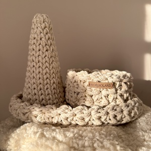 Karácsonyi kollekció - otthon & életmód - tárolás & rendszerezés - tárolókosár - Meska.hu