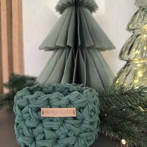 Karácsonyi kollekció - otthon & életmód - tárolás & rendszerezés - tárolókosár - Meska.hu