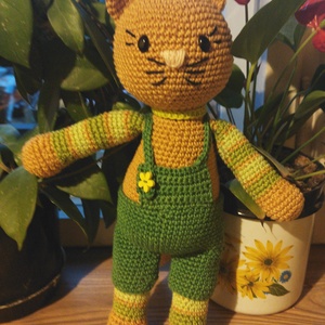 horgolt amigurumi cica 1, Játék & Sport, Plüssállat & Játékfigura, Cica, , MESKA