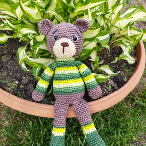 horgolt amigurumi maci 4, Játék & Sport, Plüssállat & Játékfigura, Maci, Horgolás, Hímzés, MESKA