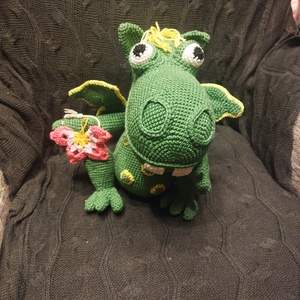 horgolt amigurumi Süsü  - Meska.hu