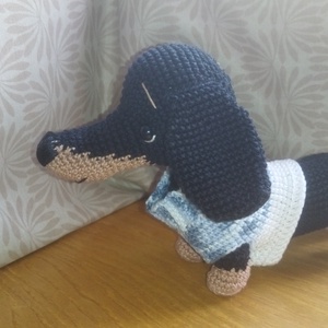 horgolt amigurumi Tacsi , , Horgolás, Hímzés, MESKA