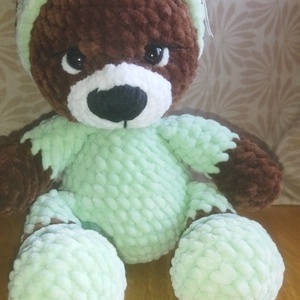 horgolt amigurumi maci , Játék & Sport, Plüssállat & Játékfigura, Maci, Horgolás, Hímzés, MESKA