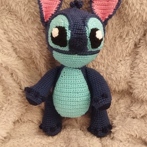 horgolt amigurumi Stich - Meska.hu