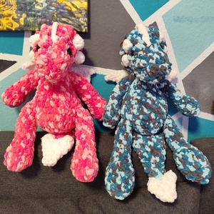 Horgolt Sárkány  - Meska.hu