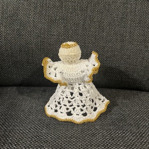 horgolt angyal (8 cm) - Meska.hu