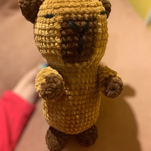Horgolt capybara, Játék & Sport, Plüssállat & Játékfigura, Más figura, Horgolás, MESKA